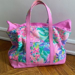 Lilly Pulitzer beach bag